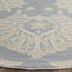 Safavieh Vintage 578 Power Loomed  Rug Light Blue / Ivory VTG578L-28