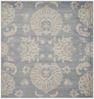 Safavieh Vintage 578 Power Loomed  Rug Light Blue / Ivory VTG578L-28