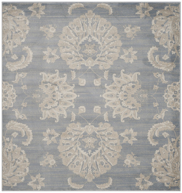 Safavieh Vintage 578 Power Loomed  Rug Light Blue / Ivory VTG578L-28