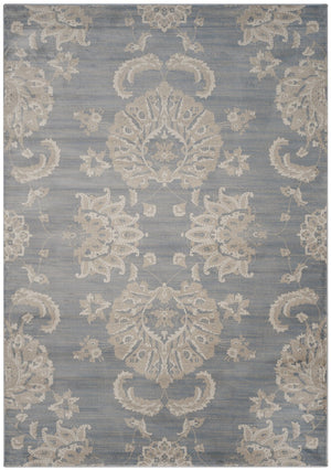 Safavieh Vintage 578 Power Loomed  Rug Light Blue / Ivory VTG578L-28