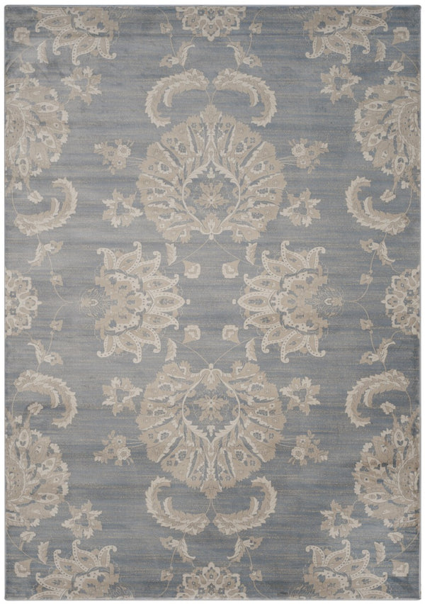 Safavieh Vintage 578 Power Loomed  Rug Light Blue / Ivory VTG578L-28