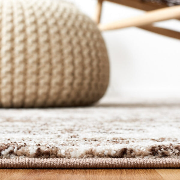 Safavieh Vintage Hamadan 211 Power Loomed Transitional Rug Brown / Ivory VTH211T-6