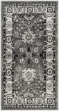 Safavieh Vintage Hamadan 214 VTH214 Power Loomed Transitional Rug Grey / Black VTH214K-5R