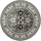 Safavieh Vintage Hamadan 214 VTH214 Power Loomed Transitional Rug Grey / Black VTH214K-5R