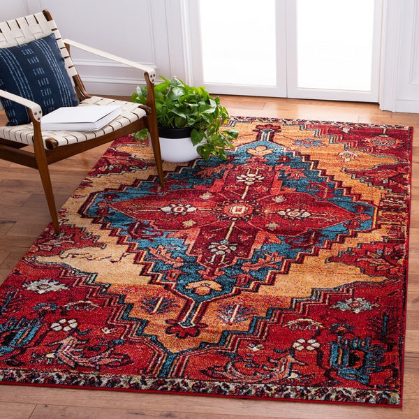 Safavieh Vintage Hamadan 248 Power Loomed Transitional Rug VTH248Q-6