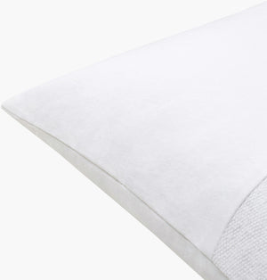 Surya Vitruvian 18" Accent Pillow Cover - Stylish Cotton Design With Intricate Pattern For Home Decor Upgrade White Cotton,Cotton Vtn001-1818p