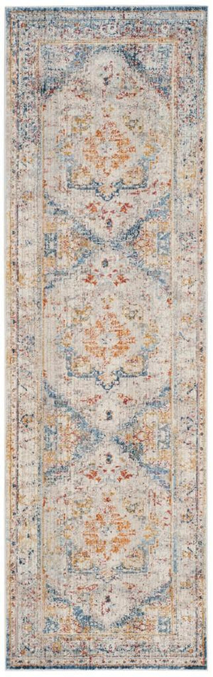 Safavieh Vintage Persian 438 Flat Weave Transitional Rug Blue / Multi VTP438B-9