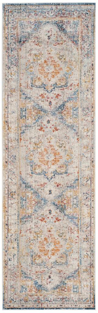 Safavieh Vintage Persian 438 Flat Weave Transitional Rug Blue / Multi VTP438B-9