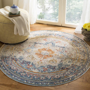 Safavieh Vintage Persian 438 Flat Weave Transitional Rug Blue / Multi VTP438B-9