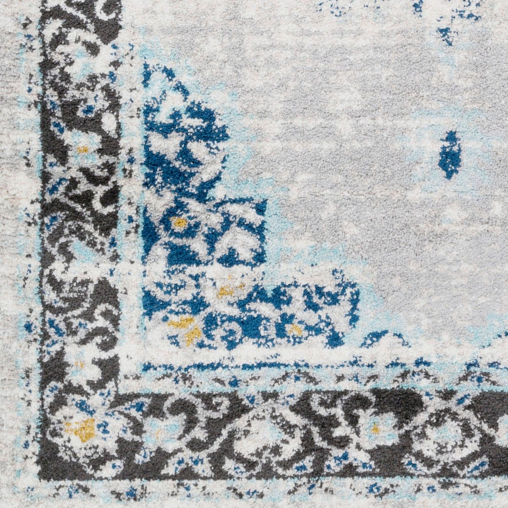 Livabliss Vintage Shag Area Rug Plush Polyester Pile Traditional Pattern for Living Room VTS4103-710103