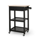 Christopher Knight Home® - Noble House - Dade Kitchen Cart with Wheels