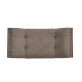 Christopher Knight Home® - Noble House - Rosalynn Tufted Fabric Ottoman/Bench