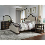Pulaski Furniture Cooper Falls Shelter-Back Queen Upholstered Bed P342-BR-K1-PULASKI