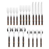 Lenox Cambridge Bamboo Dark 20-Piece Flatware Set NO COLOR METAL 166620DS