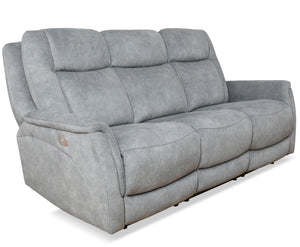 Parker House Parker Living Linus - Hudson Grey Zero Gravity Power Reclining Sofa Hudson Grey 100% Polyester (S) MLIN#832PHZ-HGY