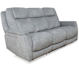 Parker Living Linus - Hudson Grey Zero Gravity Power Reclining Sofa