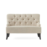 Christopher Knight Home® - Noble House - Nicole Contemporary Tufted Fabric Settee