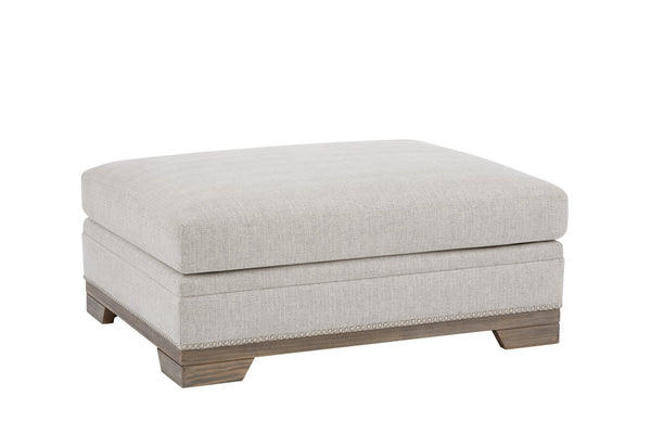 A.R.T. Furniture The Daily Ottoman: Elegant Cream Transitional Design For Stylish Living Rooms And Cozy Spaces   751504-5094