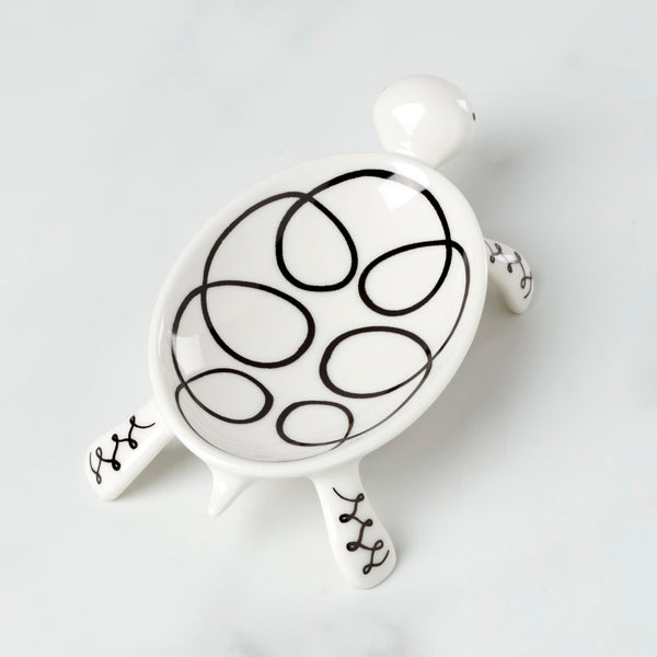 Lenox Kate Spade Wild Things Turtle Ring Dish OFF WHITE PORCELAIN 897469
