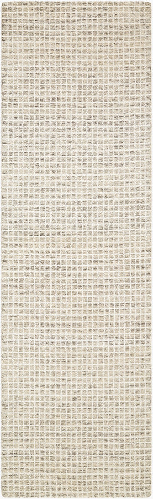 Livabliss Andreas Hand Tufted Wool Area Rug for Living Dining and Primary Bedroom Spaces Ivory, Slate Gr 3' x 10' VVAN2300-310
