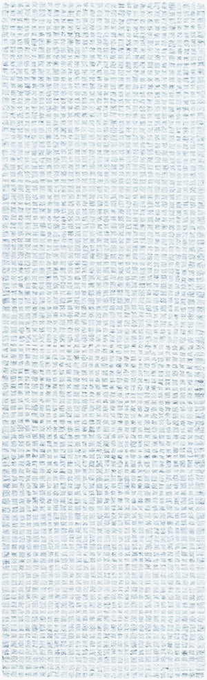 Livabliss Andreas Hand Tufted Wool Area Rug Low Pile Artisan Craft for Living or Dining Rooms Light Blue, Pal 3' x 10' VVAN2301-310