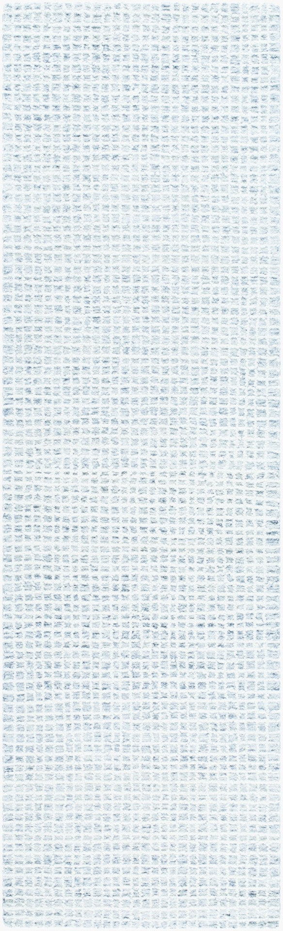 Livabliss Andreas Hand Tufted Wool Area Rug Low Pile Artisan Craft for Living or Dining Rooms Light Blue, Pal 3' x 10' VVAN2301-310