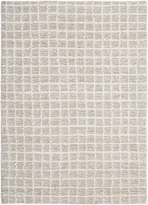 Livabliss Andreas Hand Tufted Wool Area Rug Low Pile Artisan Crafted for Living and Dining Rooms Ivory, Pearl 2' x 3' VVAN2303-23