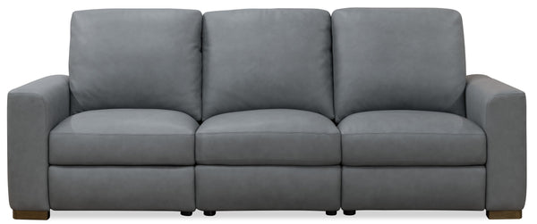 Hooker Furniture Optimus Power Reclining Sofa Top-grain Leather Three Seat Modern Living Room SS925-3PC3-094-S