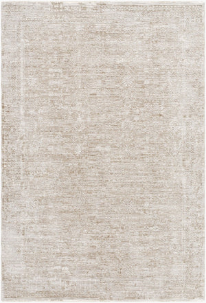 Livabliss Beth Floral Motif Machine Woven Polyester Area Rug for Living and Dining Rooms Cream, Light Sa 2'7" x 7'3" VVBE2301-2773