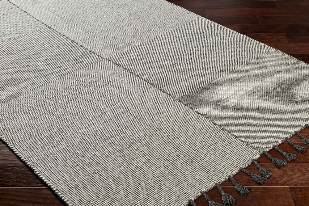 Surya Vivian 2' X 3' Handmade Wool Rug - Bohemian Global Style With Fringe Border For Cozy Living Spaces Off,White Wool Vvi2302-810