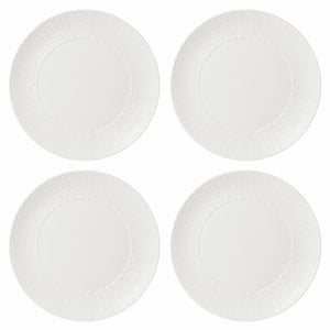 Lenox Wicker Creek Dinner Plates, Set of 4 White, WHITE BONE CHINA 895309