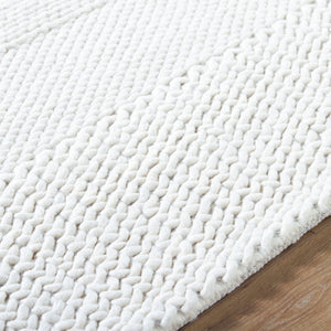 Surya Mae Handmade 2' X 3' Wool Rug - Elegant Monocolor Cream, Durable Comfort, Perfect For Any Space! Ivory Wool Vvma2300-912