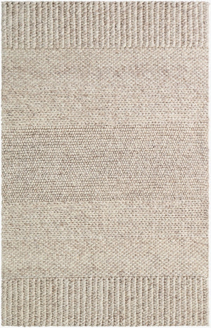 Livabliss Mae Handwoven Wool Accent Rug Organic Texture for Entryway Bathroom or Bedroom Beige, Taupe 9' x 12' VVMA2301-912