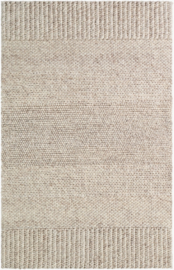Livabliss Mae Handwoven Wool Accent Rug Organic Texture for Entryway Bathroom or Bedroom Beige, Taupe 9' x 12' VVMA2301-912