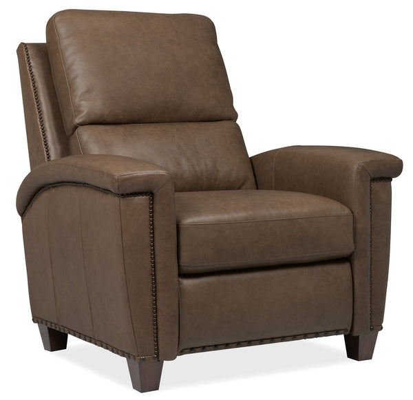 Hooker Furniture Julian Zero Gravity Power Recliner Top-grain Leather Bustle Back Formal Lounge Chair SS831-PHZ1-088