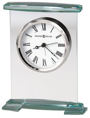 Hekman Furniture 645691 Augustine Table Clock – Elegant Beveled Glass Design, Quiet Quartz Movement, Classic Roman Numerals  Augustine Tabletop Clock 645691