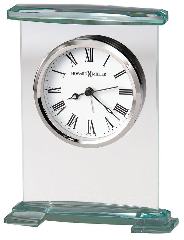 Hekman Furniture 645691 Augustine Table Clock – Elegant Beveled Glass Design, Quiet Quartz Movement, Classic Roman Numerals  Augustine Tabletop Clock 645691