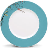 Chirp Enchanted Garden Porcelain Dinner Plate, Chip-Resistant, Dishwasher Safe