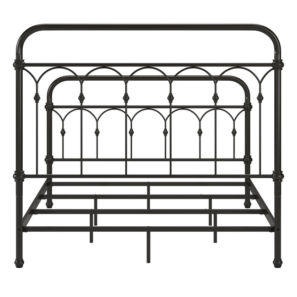 Homelegance By Top-Line Gracen Casted Knot Metal Bed Brown Metal