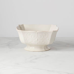 Lenox French Perle White Centerpiece Bowl White, WHITE STONEWARE 830291