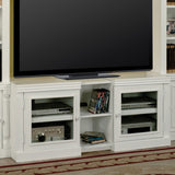 Parker House Premier Alpine 43 In. X-Pandable Console Cottage White Poplar Solids / Ash Veneers EPAL#15X