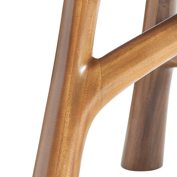 Bernhardt Bernhardt Brasea Suar Wood Dining Table with Sculptural Mahogany Base Lume Finish K2296