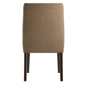 Homelegance By Top-Line Rowan Wingback Dining Chairs (Set of 2) Espresso Rubberwood