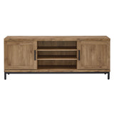 Homelegance By Top-Line Brennen TV Stand for TVs up to 65" Oak Wood