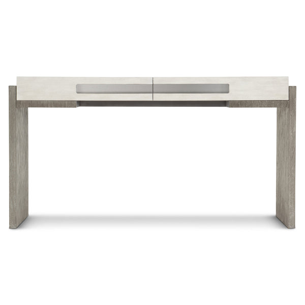 Bernhardt Bernhardt Two-Tone Console Table 60"W — Light Acacia Top, Soft-Close Drawers, Adjustable Glides, Anti-Tip Safety 306910
