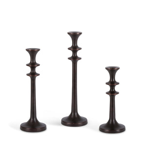 Dominion Cast Aluminun Candlesticks, Set of 3 EAB95577 Park Hill