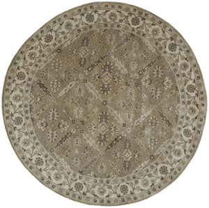 Feizy Rugs Eaton Hand-tufted Wool Oriental Rug - Timeless Persian Design For Elegant Home Decor And Comfort Green,Brown,Taupe Wool 6548424fsag000n80