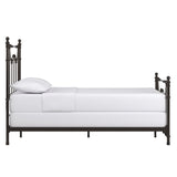 Homelegance By Top-Line Roshan Victorian Iron Metal Bed Dark Bronze Metal