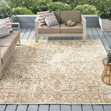 Christopher Knight Home® Althoff Distressed Oriental Area Rug - Indoor/Outdoor, Stain & Water Resistant - Modern Design, 7'10