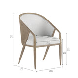 A.R.T. Furniture Finn Woven Dining Chair 313206-2803 Light Brown 313206-2803